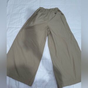 GAP x Doen kids high rise khaki trousers
